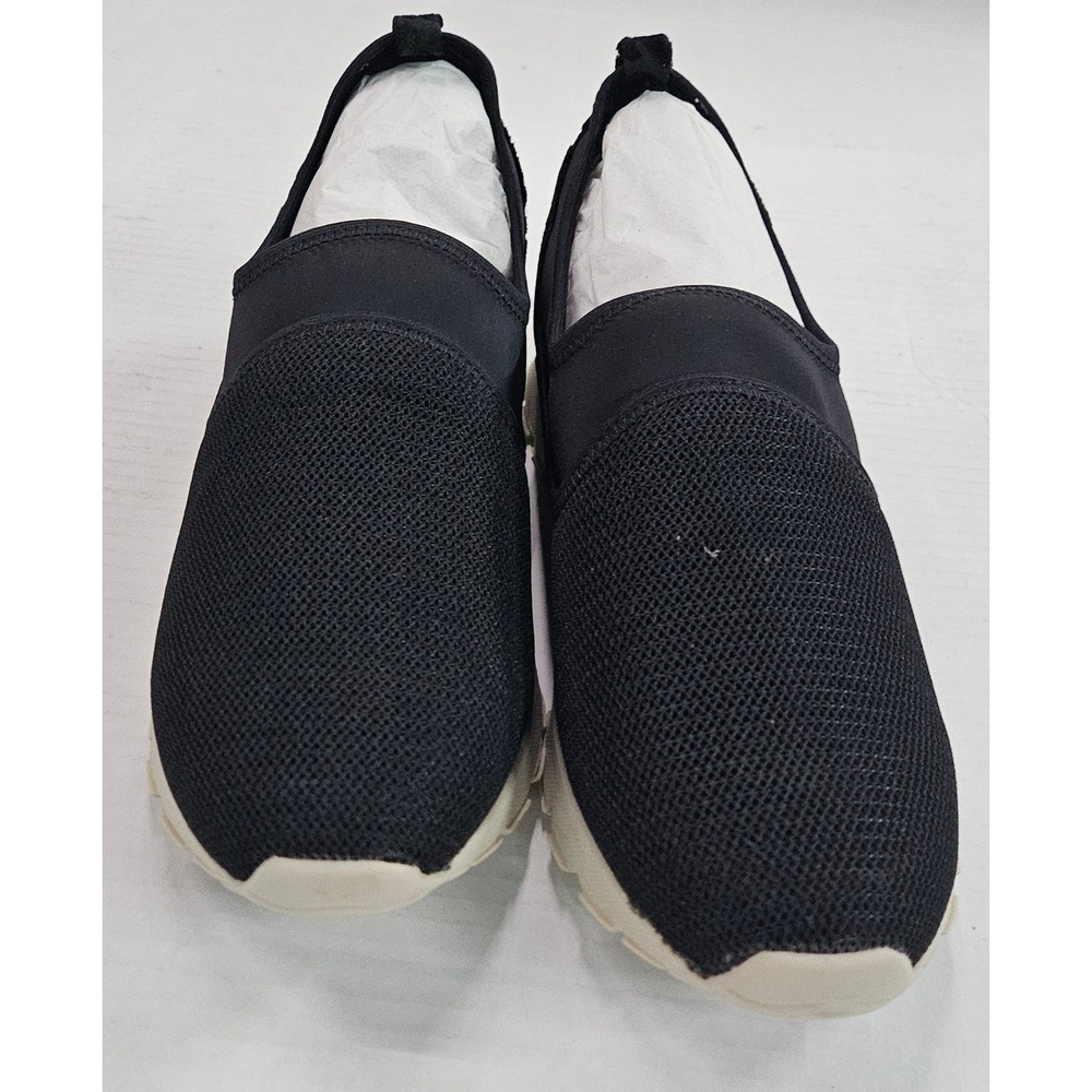 Lori Goldstein LI-POSY Black‎ Mesh Neoprene Slip On Sneakers Womens 8.5M NIB